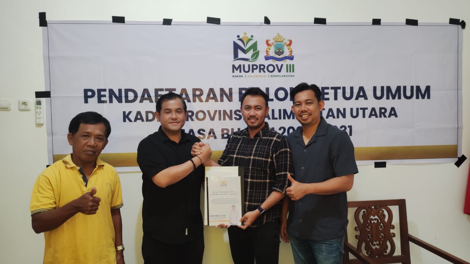 Effendy Gunardi dan Syamsul Bahri Ramaikan Perebutan Kursi Ketua Kadin Kaltara 2026-2031