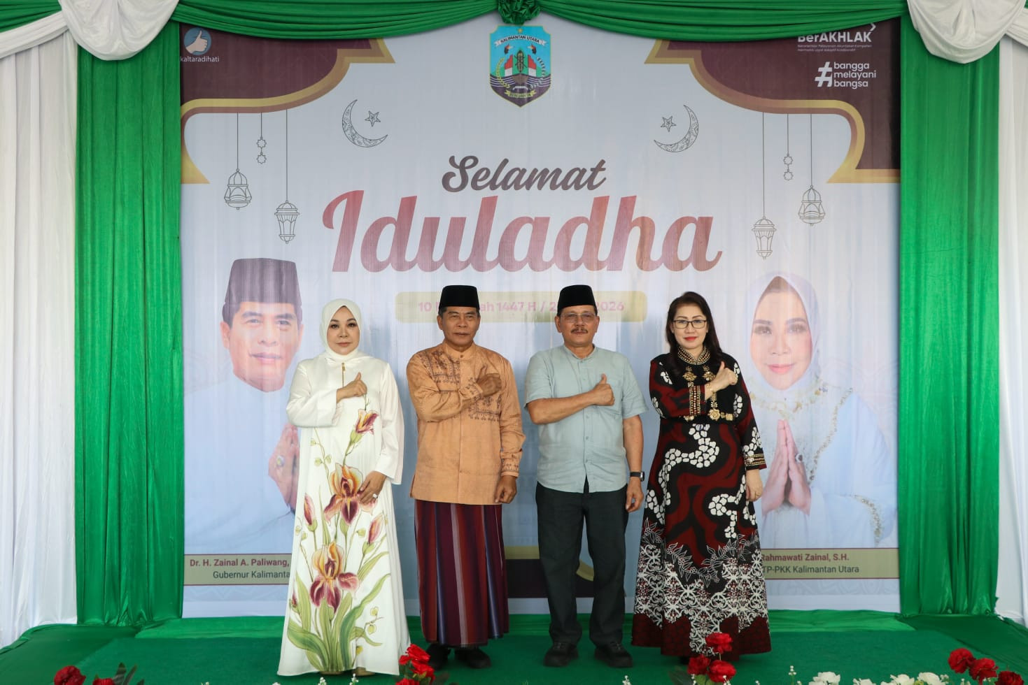 Open House Iduladha, Gubernur Kaltara Ajak Warga Perkuat Silaturahmi