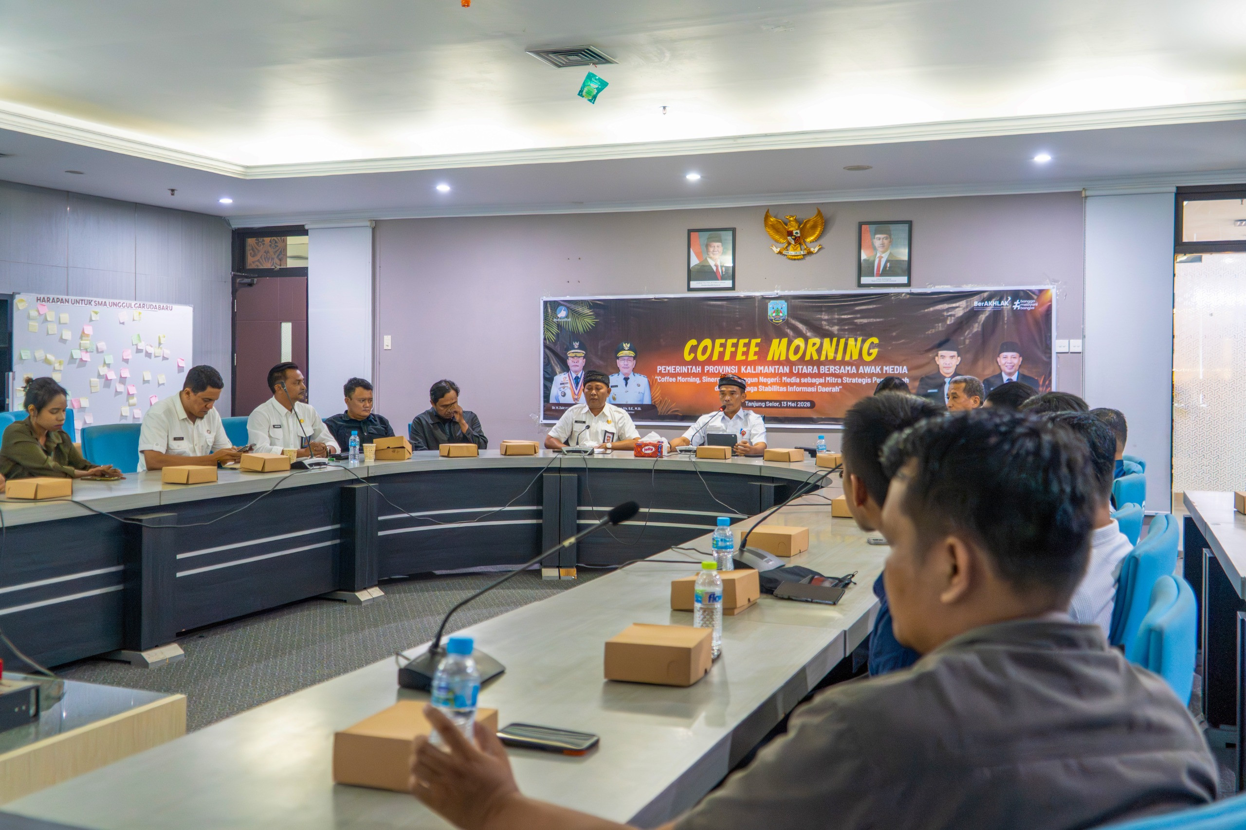 Coffee Morning Bersama Insan Pers, Pemprov Perkuat Sinergi dan Keterbukaan Informasi 