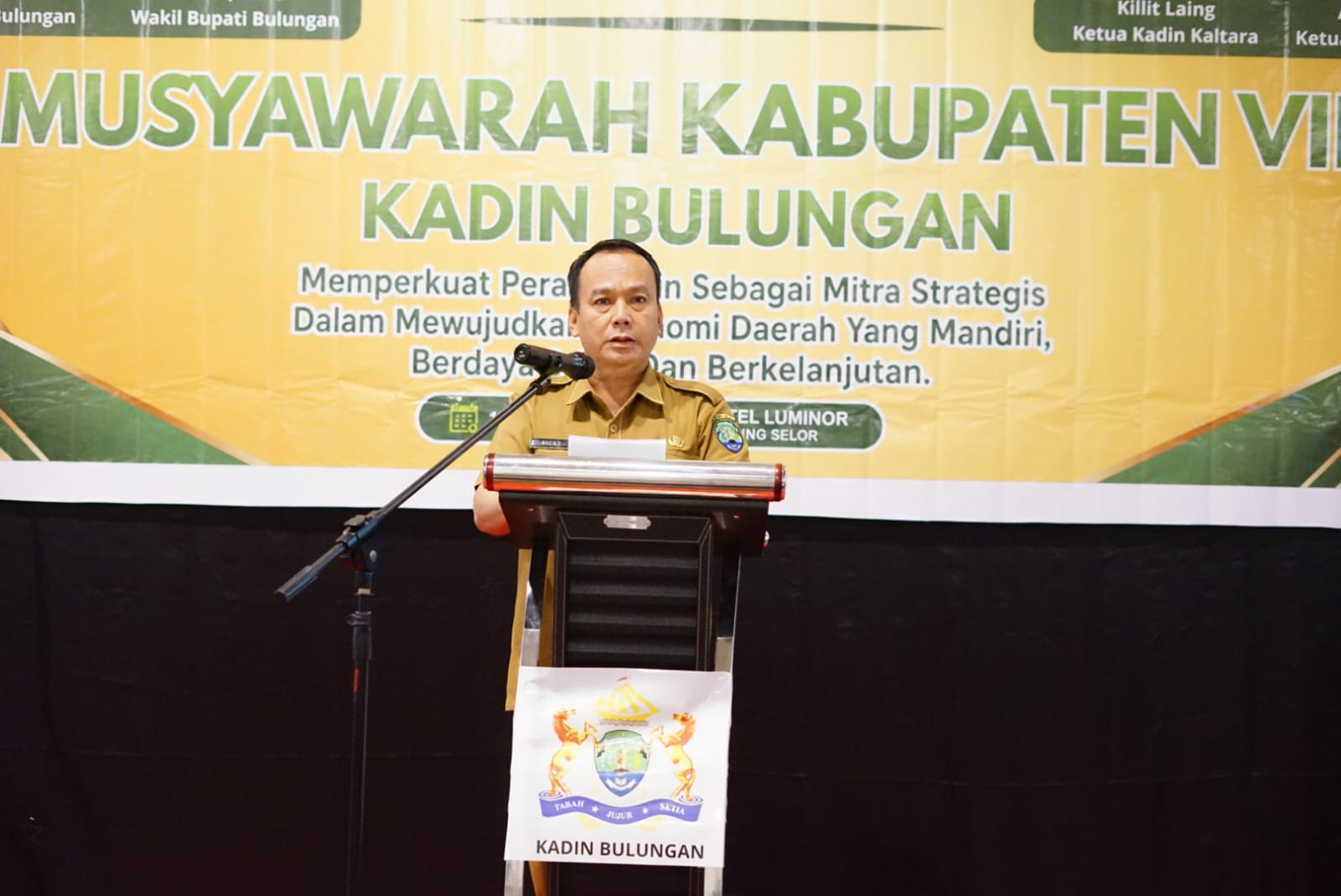 Wabup Bulungan Dorong Kadin Menjadi Penggerak Ekonomi