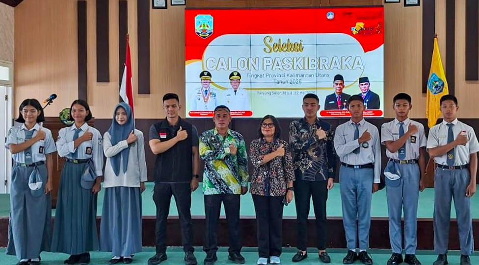  Seleksi Paskibraka Kaltara 2026 Ditutup, Enam Putra Putri Terbaik Lanjut ke Tingkat Nasional