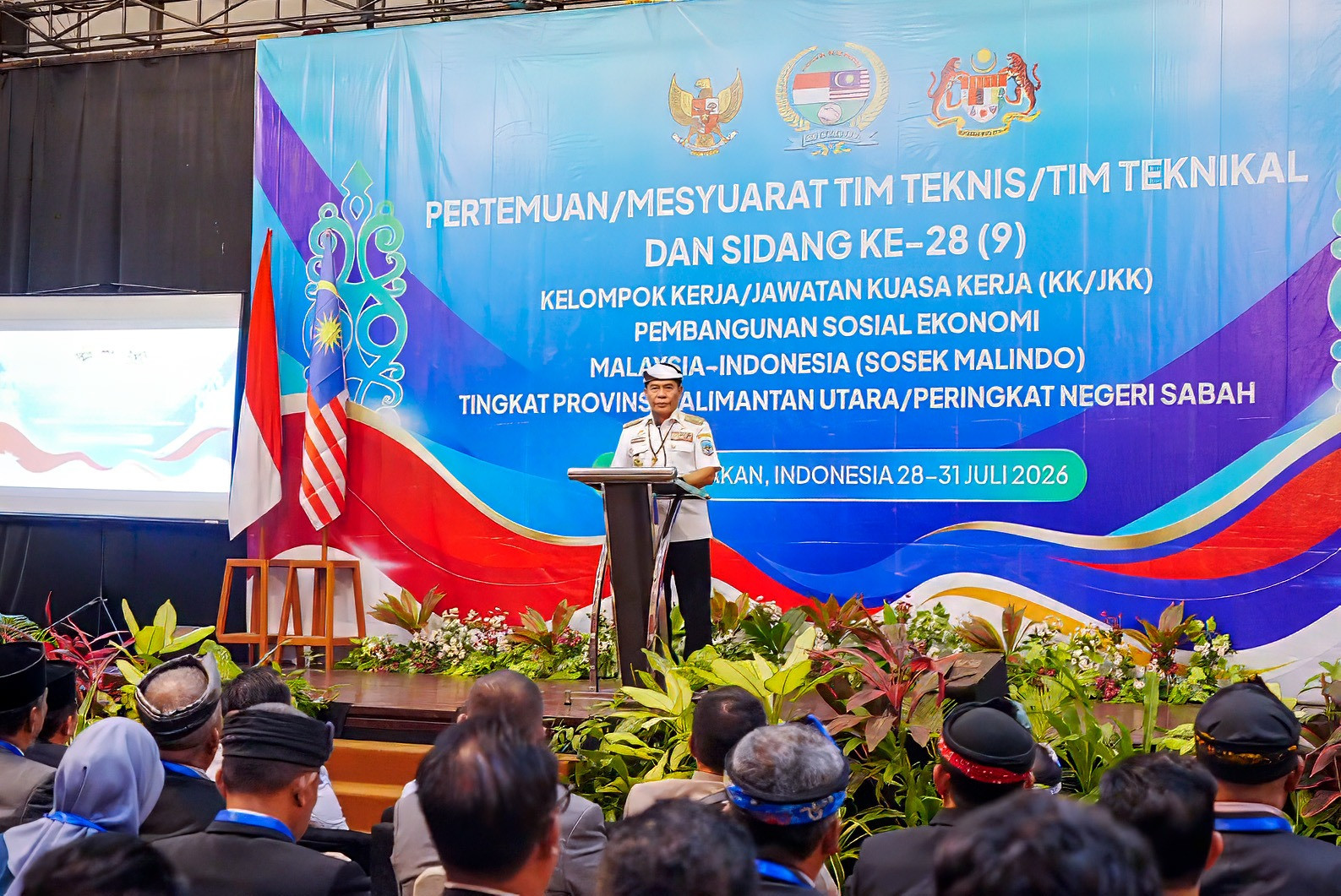 Kaltara dan Sabah Perkuat Kerja Sama Perbatasan di Sidang SOSEK MALINDO ke-28 