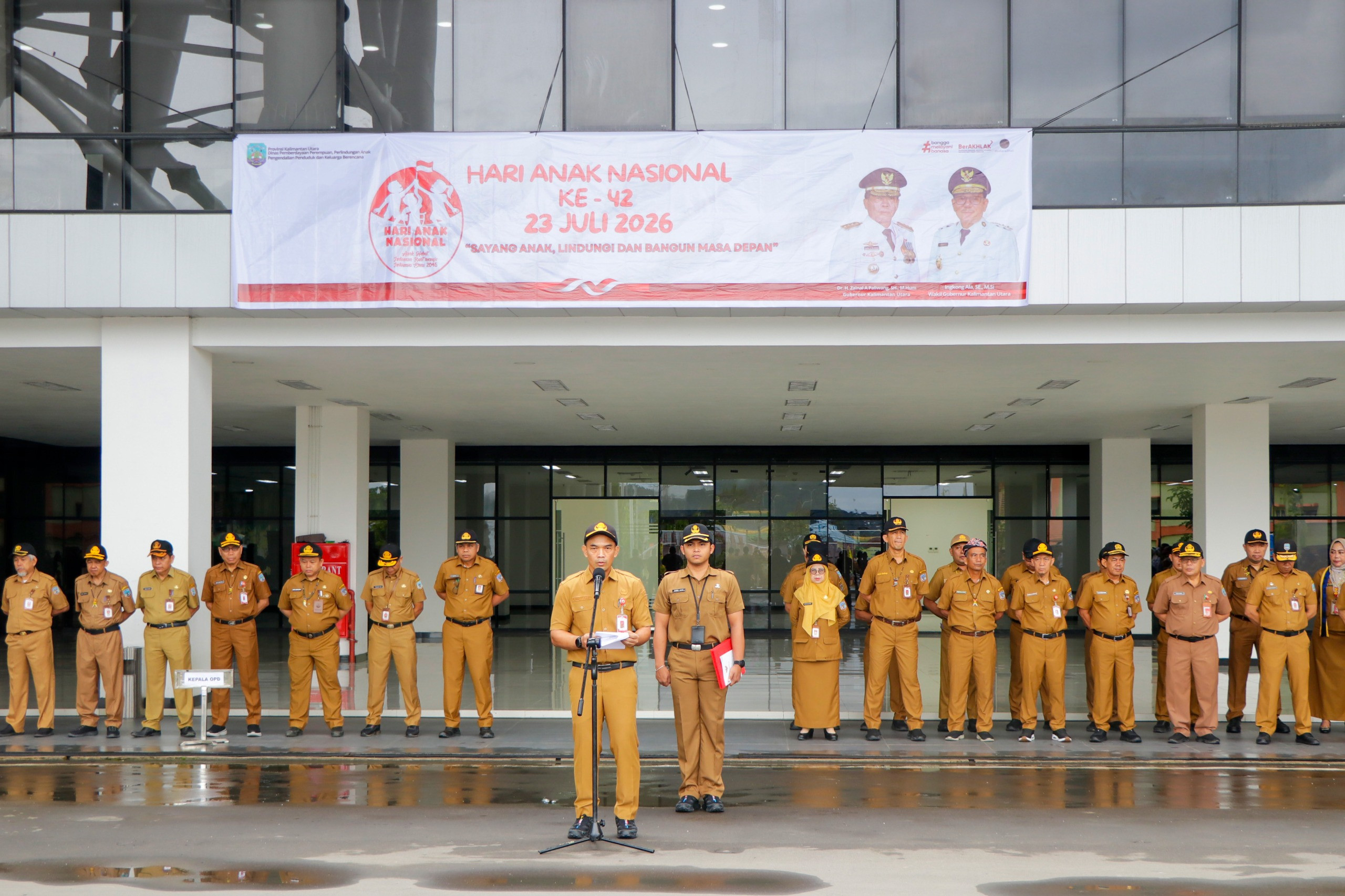 Peringatan Hari Anak Nasional, Sekprov Ajak Semua Pihak Perkuat Perlindungan Anak 
