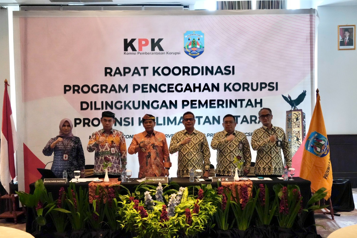 Gubernur Instruksikan Perangkat Daerah Penuhi Indikator MCSP KPK RI 
